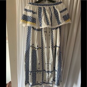 Free People strapless dress